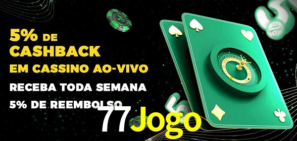 Promoções do cassino ao Vivo 77Jogo